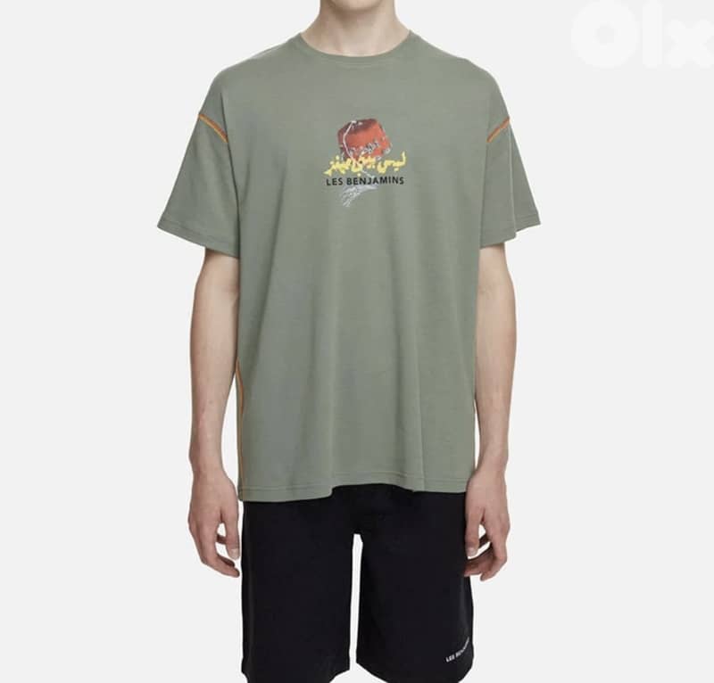 LES BENJAMINS OVERSIZED TEE 0