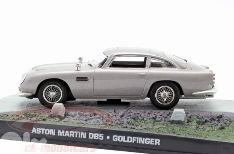 Aston Martin DB5 (James Bond Goldfinger) diecast car model 1;43. 2