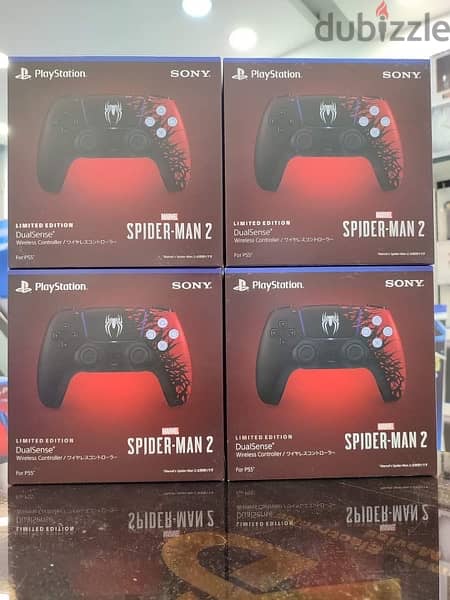 spiderman dualsense controller 0