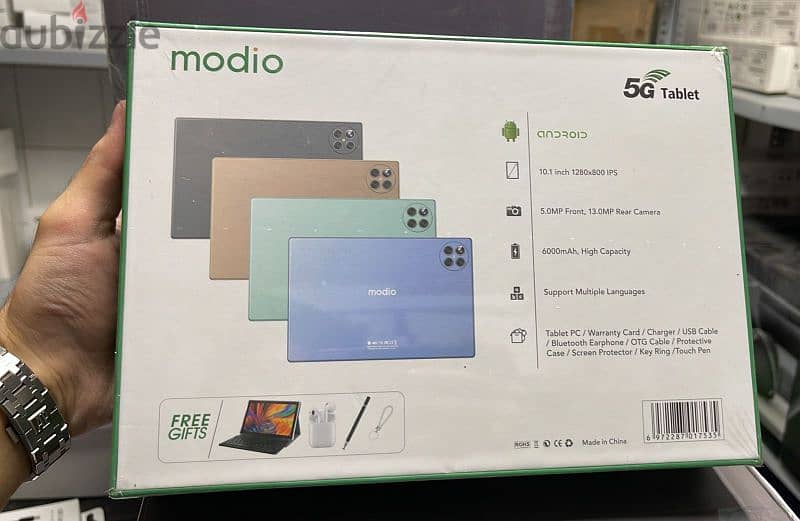 Modio tablet pc M19 5g 8/512gb 10 inch 1