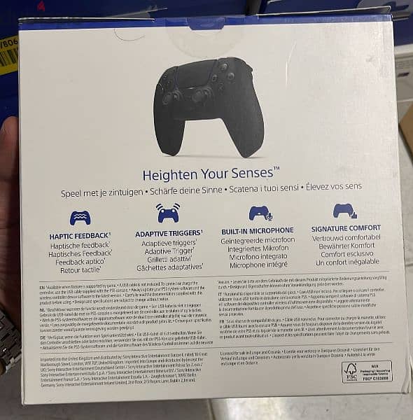Dual sense ps5 midnight black  sony playstation Last 1