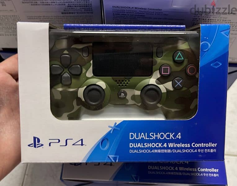DualShock ps4 green camouflage last 0
