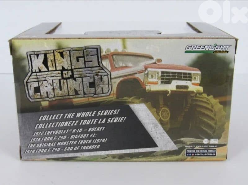 1979 Ford F250 diecast car model 1;43. 4