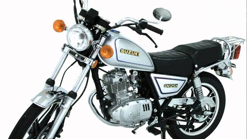 Suzuki GN 125cc dealer warranty 0klm free delivery 0
