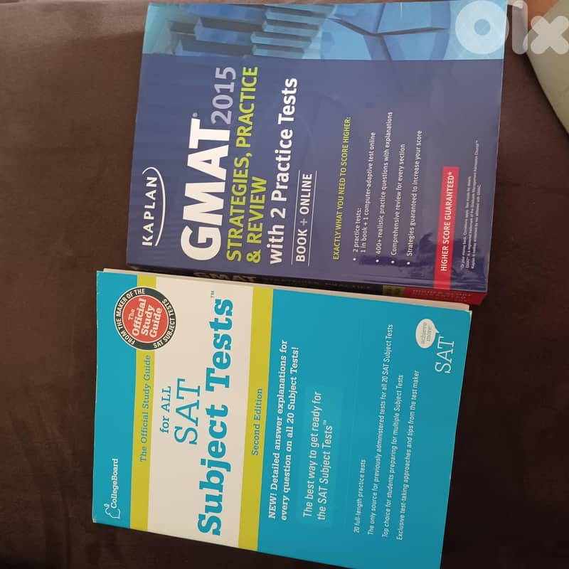 SAT  and GMAT  subject tests 0