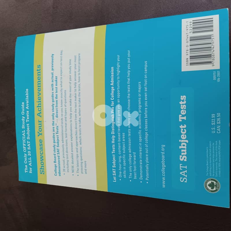 SAT  and GMAT  subject tests 4