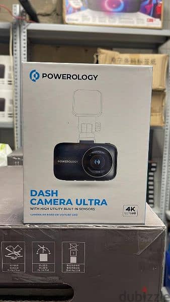 Powerology Dash Camera Ultra 4k 0