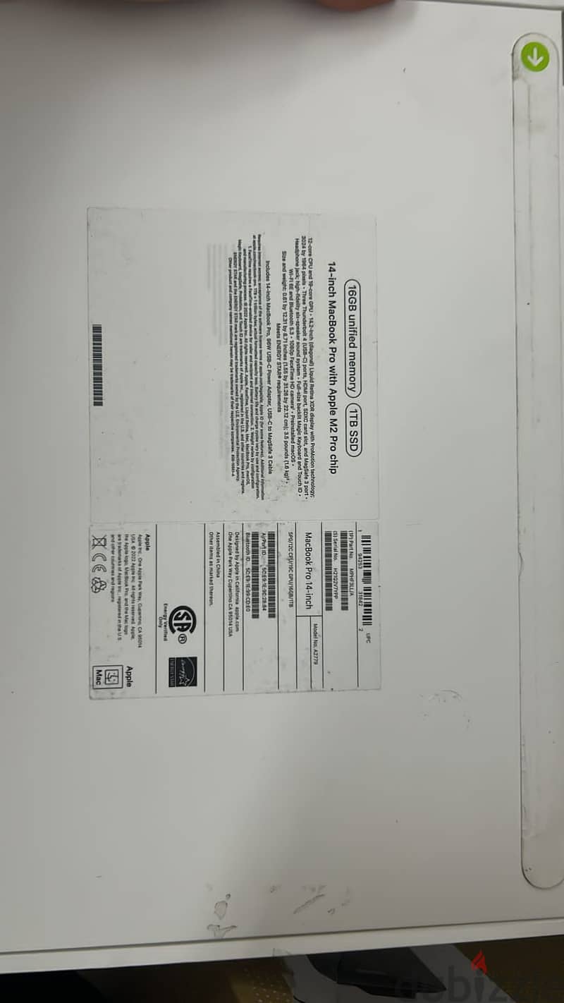 Amazing offer the only MacBook Pro 14 inch M2 Pro 1TB space gray mphf3 1