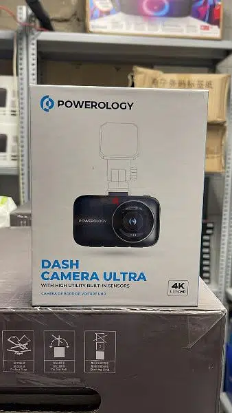 Powerology Dash Camera Ultra 4k