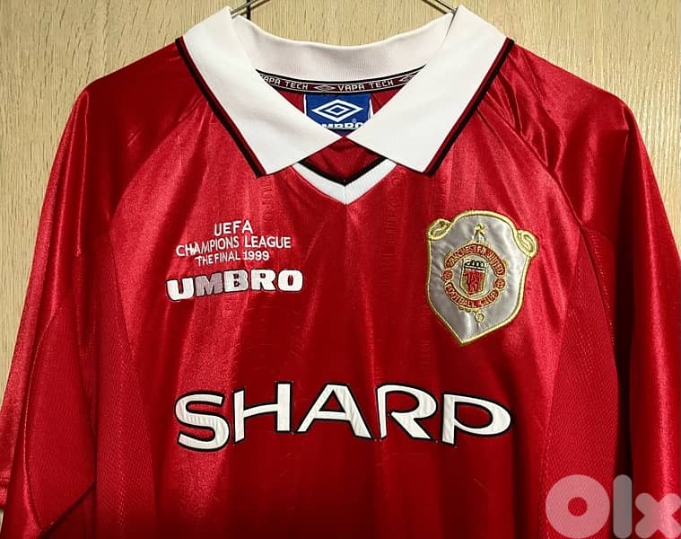 Scholes Manchester United winner 1999champions league the final kit 0