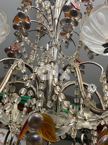 Antique Venise Murano authentic chandeliers 12