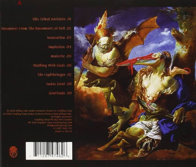 killing joke -hossanas from the basements of hell CD 1
