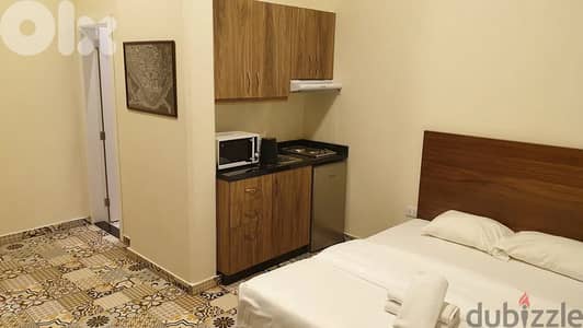 50 Sqm | Fully furnished Studio in Mar Mikhael | City view