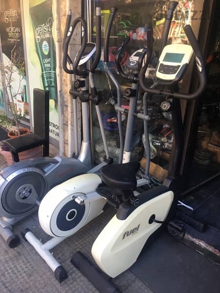 elliptical and bike like new in very good condition 0