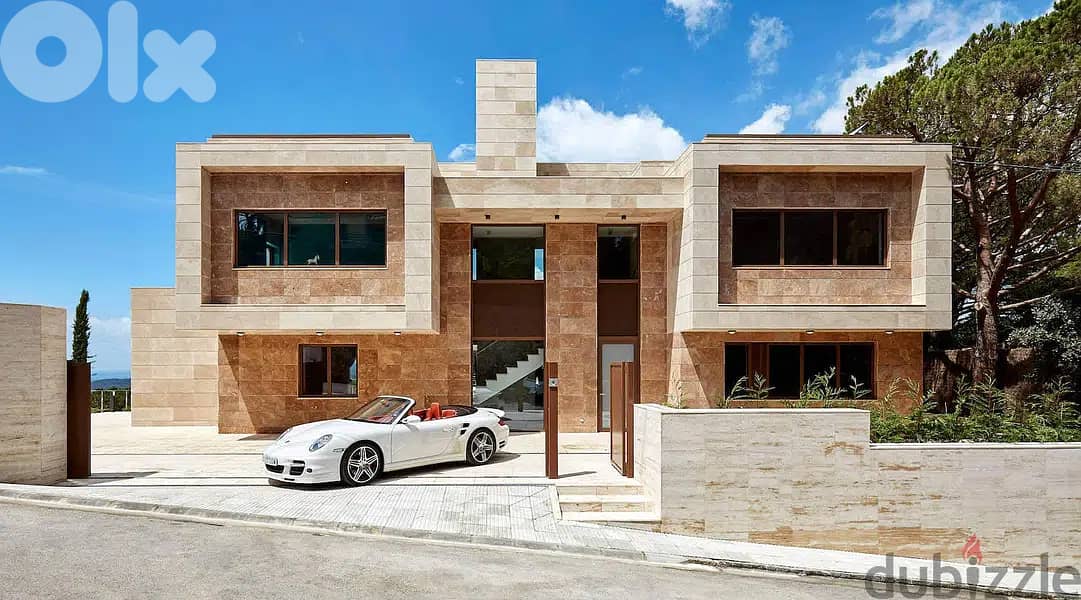 Villa In Jamhour Prime (1500Sq) With Garden And View, (BA-242) 0