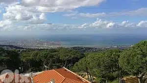 VILLA IN BROUMANA SEA VIEW 1850SQ LAND , (BS-134)