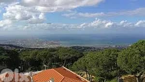 VILLA IN BROUMANA SEA VIEW 1850SQ LAND , (BS-134) 0