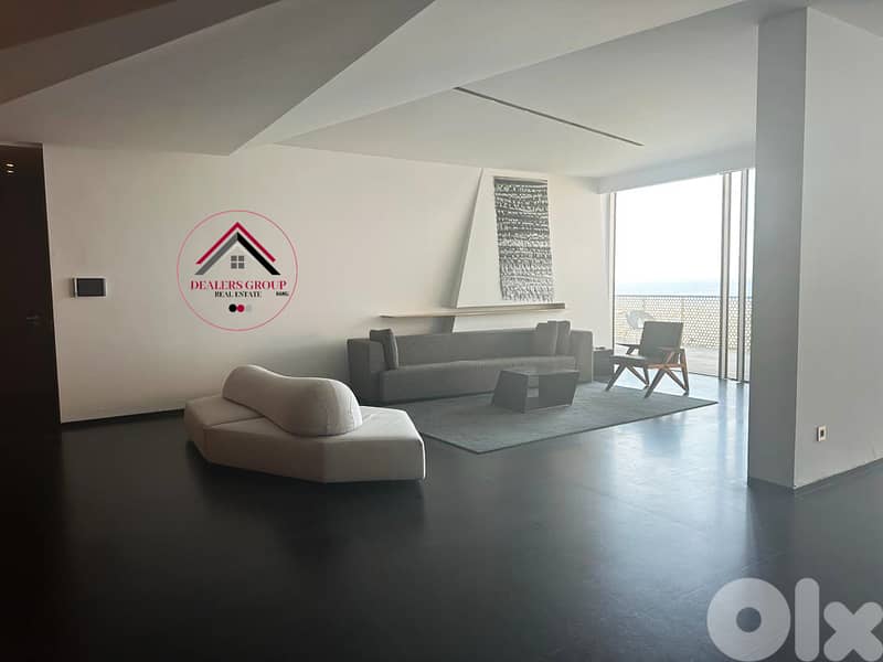 Stunning Serenity With Sea View! Chalet for sale in Downtown Beirut 2