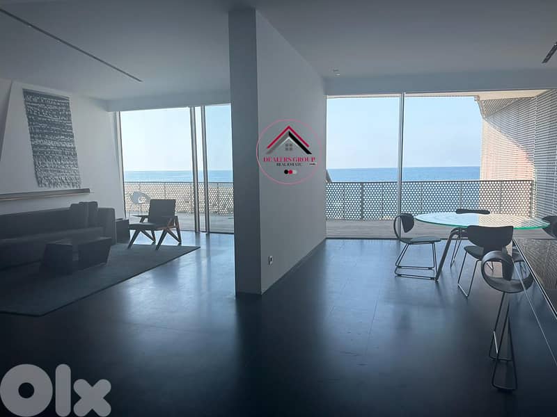 Stunning Serenity With Sea View! Chalet for sale in Downtown Beirut 3