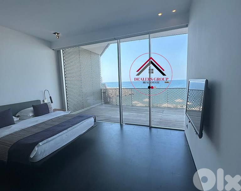 Stunning Serenity With Sea View! Chalet for sale in Downtown Beirut 6