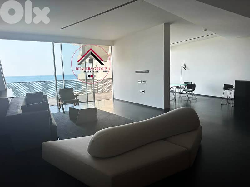 Stunning Serenity With Sea View! Chalet for sale in Downtown Beirut 7