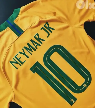 neymar jr / 2018 world cup brasil home nike kit