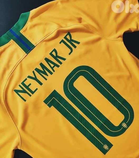 neymar jr / 2018 world cup brasil home nike kit 0