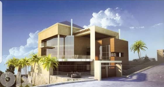 1600m2 Villa + pool +garden+open view for sale in Fidar-فيلا فدار جبيل