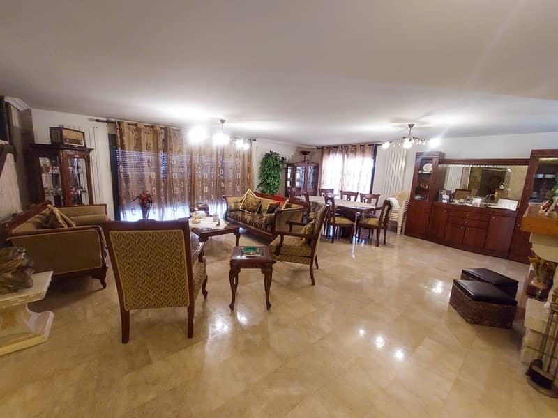 Furnished Duplex in Beit Chabeb Metn with Sea, Mountain View & Terrace 0