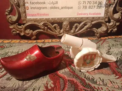 قطعتين بورسلان أنتيك