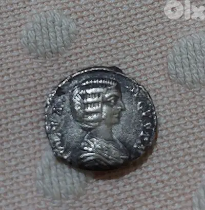 Roman silver Coin Queen Julia Domna wife Septemius Severus year 196 AD