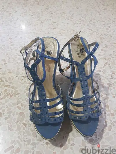 Blue shoes size 41