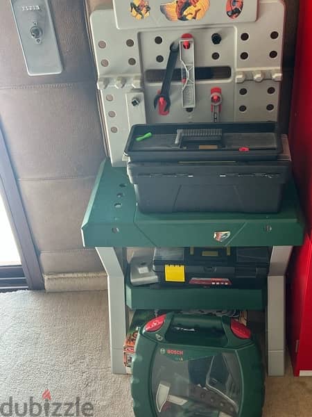 bosh workbench plastic stand for pretending that playing tools 4