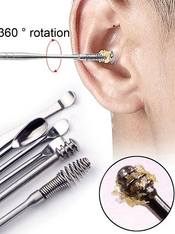 6Pcs Stainless Steel Ear Wax Remover 2