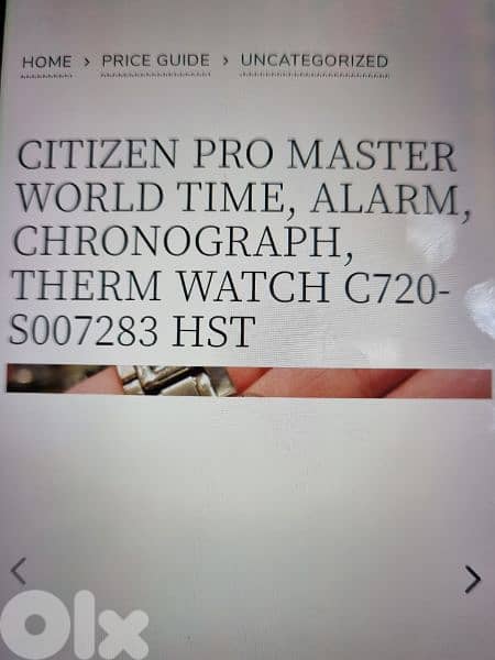 citizen  rare watch bargain 11
