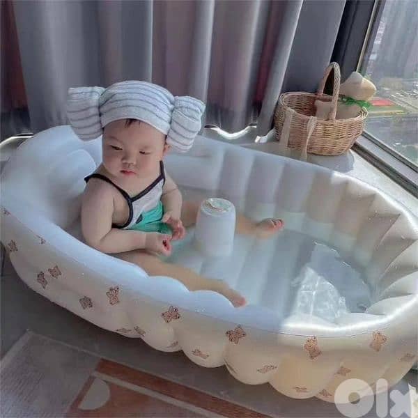 Inflatable Baby Bath Tub 0