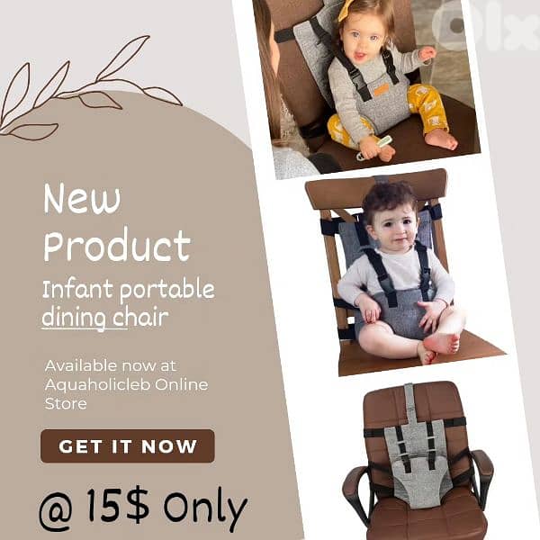Infant portable dining chair 0