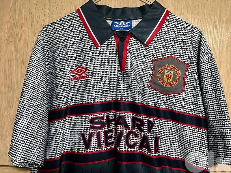 Manchester United 95/96 3rd limited edition umbro beckham 24 kit 0