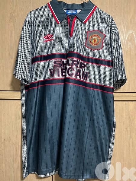 Manchester United 95/96 3rd limited edition umbro beckham 24 kit 2