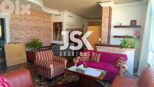 L13201-Renovated Furnished Apartment for Sale in Jounieh With A View