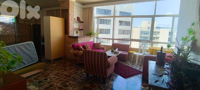 L13201-Renovated Furnished Apartment for Sale in Jounieh With A View