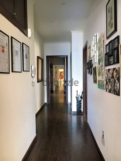 240 SQM Apartment in Mansourieh, Metn with Valley and Partial Sea View
