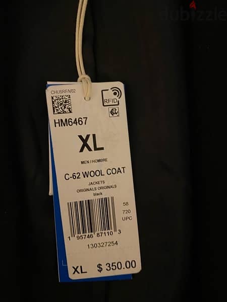 BLUE VERSION CHILE 62 WOOL COAT 1