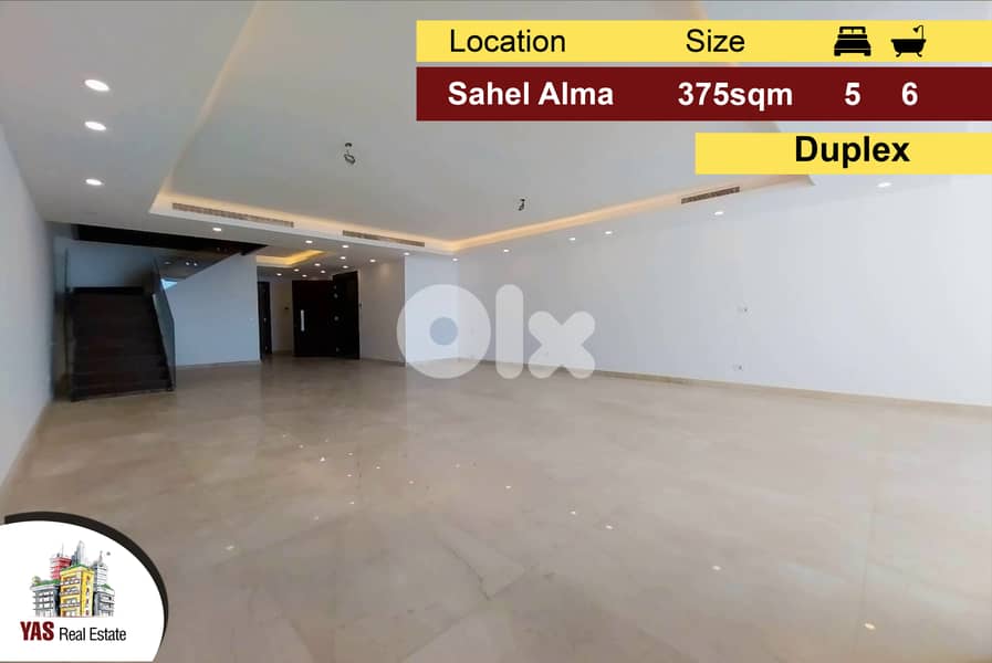 Sahel Alma 375m2 | Duplex | High-End | Open View | IV 0