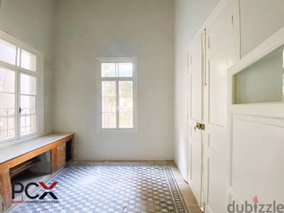 Apartment For Rent In Achrafieh I Traditional I Balcony I Calm Area