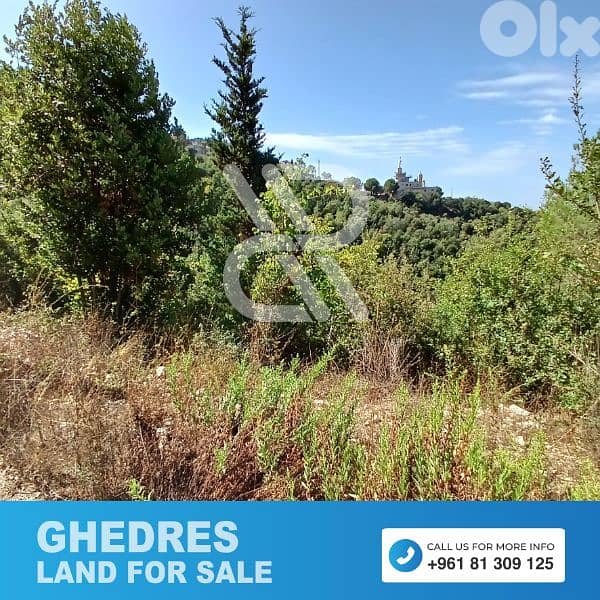 Land for sale in GHEDRES  - غدراس 1