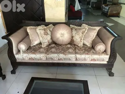 طقم كنبايات حفر فرزاتشي شغل بيوتي هوم خشب زان