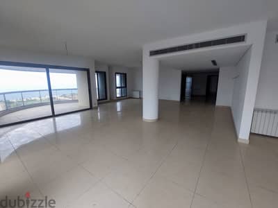 420 SQM Prime Location Apartment in Dbayeh with Panoramic Sea View