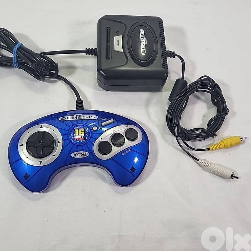 Radica plug & play tv game including 6 original sega games 0
