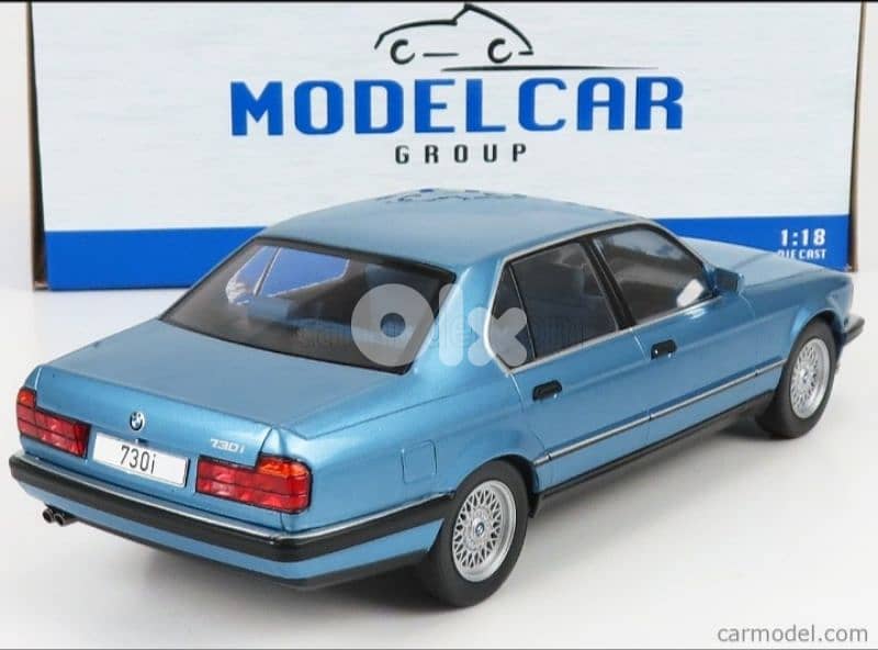 BMW 730i (E32) diecast car model 1;18. 1